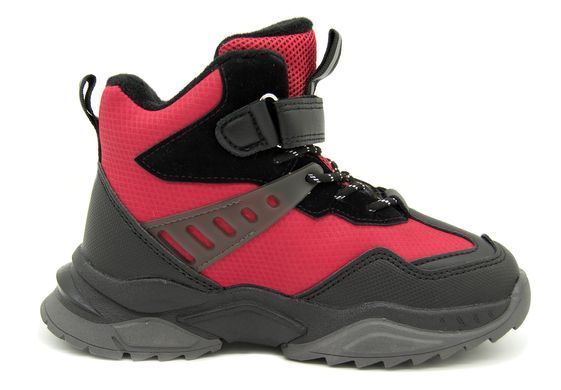 Черевики для хлопчиків Jong Golf Чорний з червоним (C40115-13 black-red (32 (20 см))
