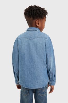 Сорочка джинсова дитяча Levi's Блакитний (6866 pvu blue (128 (8A))