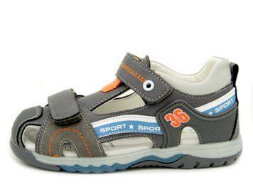 Сандалі для хлопчика Y.Top Сіро-Помаранчевий (H1920-9 grey-orange (31 (20,2 см))