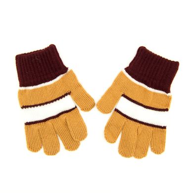 Рукавички для діток RuBi Бордовий (R098 bordo (6-8 років (обхват 15 см, довжина рукавиці 16,5 см))