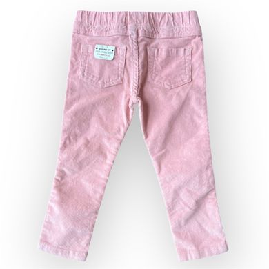Вельветові штани для дівчинки Piazza Italia Рожевий (PIT1501 157 pink (18-24 міс (86 см))