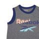 Подростковый летний комплект (футболка+майка+шорты) для мальчика Reebok Серо-синий (C9999RB8 grey-blue lav25 (10-12 years (146-152))