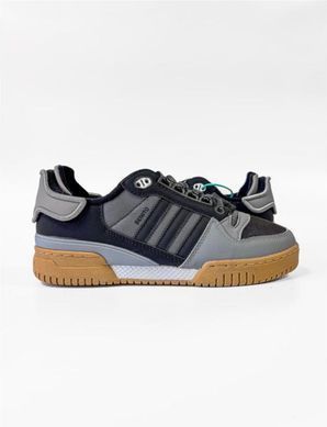 Кроссовки, Кеды Adidas Bad Bunny Benito No brand Мужские Серо-черный 41 (26 см) (a2005 grey)