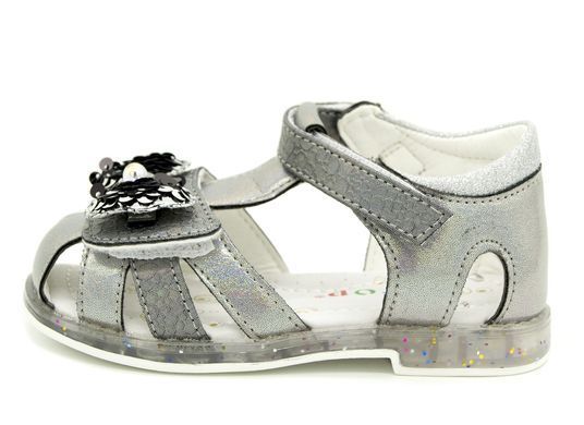 Босоножки для девочки Y.TOP Графит (HL2020-35 d-silver (26 (16,3 см))