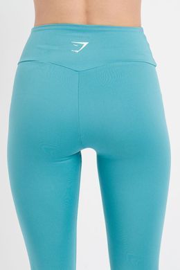 Легінси жіночий Gymshark Бірюзовий (B1A1U-TBBB-BZ1 green (S (36))