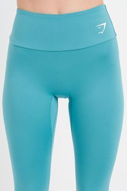 Легінси жіночий Gymshark Бірюзовий (B1A1U-TBBB-BZ1 green (S (36))