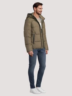 Зимова куртка Пуффер Tom Tailor Чоловічий Хакі (1028373 khaki S)