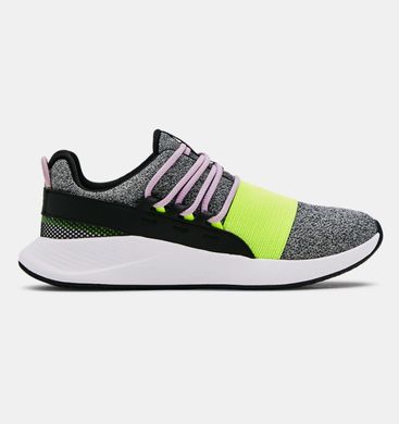 Кроссовки женские Under Armour Серый с салатовым (UA3024801-001 grey-green (38,5 (24,5 см))