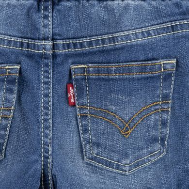 Комплект Levi's 2в1 лонгслив и джинсы для малышей детский Разноцветный (477 pvu bright white (62 (3m))