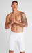 Тайтсы леггинсы Adidas Alphaskin 6 Compression унисекс Белый (DZ8431 white LPP (S)