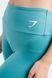 Легінси жіночий Gymshark Бірюзовий (B1A1U-TBBB-BZ1 green (S (36))