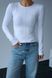 Лонгслив женский QU STYLE Белый (T241146 white (SM))