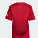 Детский комплект домашней мини-формы Adidas Manchester United 24/25 IT1980 Джерси + Шорты + Гетры Красно-белый (IT1980 MUFC H MINI red lav25 (5-6 years (116))