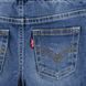 Комплект Levi's 2в1 лонгслив и джинсы для малышей детский Разноцветный (477 pvu bright white (62 (3m))