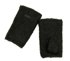 Мітенки (рукавички без пальців) жіночі Ronaerdo Чорний (TEDDY2 black (all size (длина 15 см)))