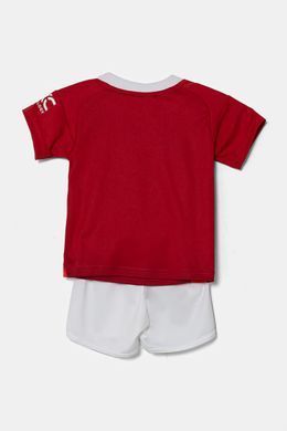 Комплект для новорожденных Adidas Performance MUFC футболка+шорты Красно-белый (IT1979 MUFC H BABY red lav25 (3-6 month (3-6 месяцев))