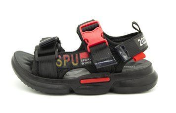 Сандалі для хлопчика Lilin Чорно-Червоний (108 black-red (28 (17,5 см))