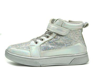 Демісезонні черевики для дівчинки Sluch Сріблястий (H355 silver (36 (22 см))
