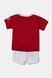 Комплект для новорожденных Adidas Performance MUFC футболка+шорты Красно-белый (IT1979 MUFC H BABY red lav25 (3-6 month (3-6 месяцев))