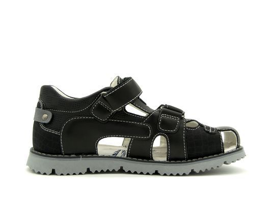 Закрытые сандалии для мальчиков Y.Top Черный (H1932-6 black (32 (21 см))