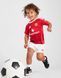 Комплект для новорожденных Adidas Performance MUFC футболка+шорты Красно-белый (IT1979 MUFC H BABY red lav25 (3-6 month (3-6 месяцев))