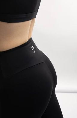 Легінси жіночий Gymshark Чорний (GLLG5615-BK black (XS (34))