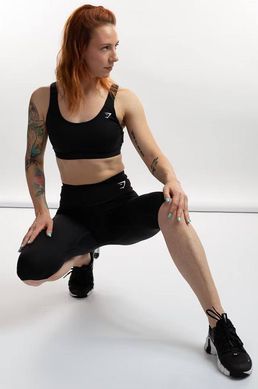 Легінси жіночий Gymshark Чорний (GLLG5615-BK black (XS (34))