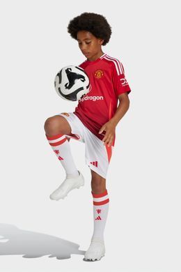 Детские белые шорты Manchester United 24/25 Home Kids (IT1975 MUFC H SHO Y white-blanc lav25 (11-12 years (152))