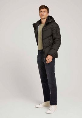 Зимняя куртка Пуффер Tom Tailor мужская Черный (1039770 black 2XL)