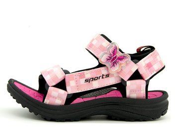 Босоножки для девочки EeBb Розово-Черный (1522 pink-black (33 (22 см))