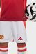 Детские белые шорты Manchester United 24/25 Home Kids (IT1975 MUFC H SHO Y white-blanc lav25 (11-12 years (152))