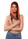 Хустка для жінок Softel Помаранчевий з темно-синім (GL2307 dblue-orange (70*70 см)