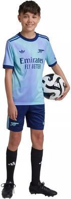 Дитячі шорти Adidas Arsenal Originals AFC 3 SHO Y 2024/25 Синій (IS8118 AFC 3 SHO Y blue lav25 (7-8 years (128))
