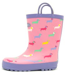 Гумові чоботи для дівчинки Chipmunks Рожевий (Chipmunks27 dog pink (29 (19 см))