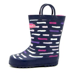 Гумові чоботи для дівчинки Chipmunks Синій з рожевим (Chipmunks27 d-blue-pink (24 (16 см))