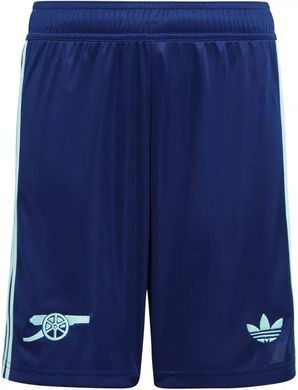Дитячі шорти Adidas Arsenal Originals AFC 3 SHO Y 2024/25 Синій (IS8118 AFC 3 SHO Y blue lav25 (7-8 years (128))