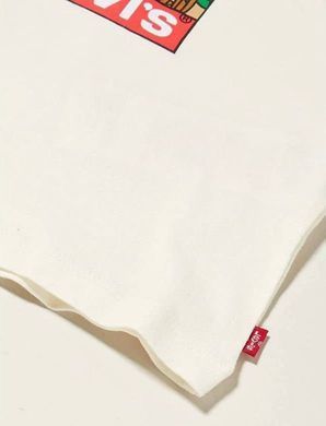 Лонгслів бавовняний Levi's для хлопчика Бежевий 62 см (3 мес) (567 pvu beige)
