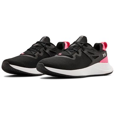 Кроссовки женские Under Armour Черный с розовым (UA3023012-001 black-pink (37,5 (23,5 см))