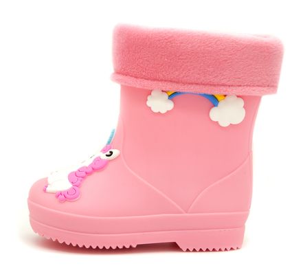 Резиновые сапоги для девочки BBT Kids Розовый (M5176 pink (24-140 мм)