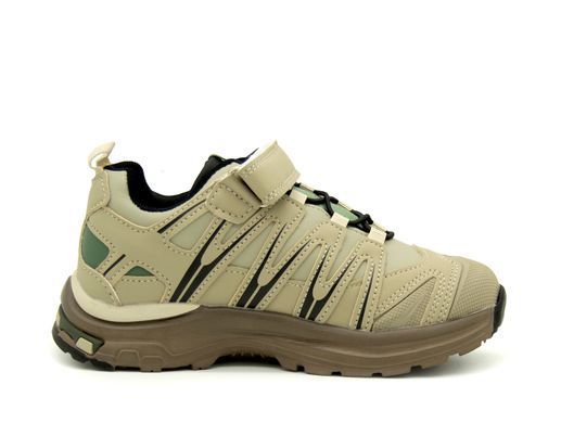 Кросівки на липучці Kimboo для хлопчика Коричневий 32 (20,5 см) (598-3m brown)