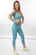 Легінси жіночий Gymshark Бірюзовий (GLLG5614-DTL green (XS (34))