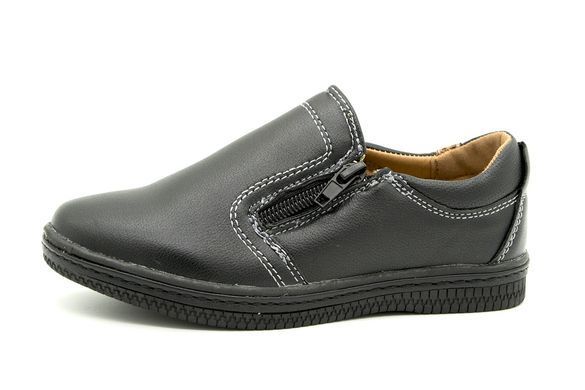 Туфлі для хлопчика Ok shoes Чорний (801 boy black (27 (19 см))