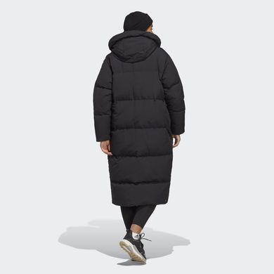 Куртка Пуховик Adidas W Big Baffle C женская Черный (W Big Baffle black lav25 (L)