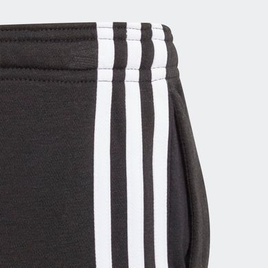 Спортивные ШТАНЫ Adidas ESSENTIALS 3-STRIPES для детей Черный (GN4054 black lav25 (13-14 лет (164))