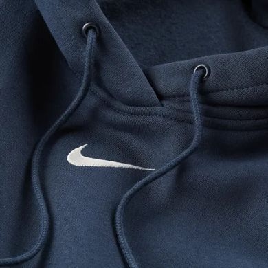 Толстовка з капюшоном Nike на флісі Sportswear Phoenix Fleece оверсайз Pullover жіноча Синя (DQ5860-478 blue lav25 (L)