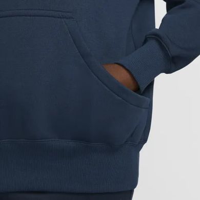 Толстовка з капюшоном Nike на флісі Sportswear Phoenix Fleece оверсайз Pullover жіноча Синя (DQ5860-478 blue lav25 (L)