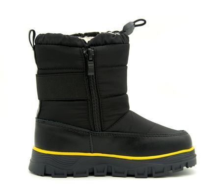 Дутики для детей Kimboo Черный с желтым (FG2392 black-yell (27 (18 см))