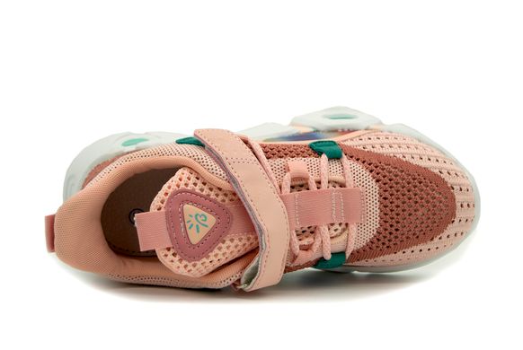 Кросівки для дівчинки Bessky Бежевий (B55-4B pink (33 (21,5 см))