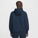 Толстовка з капюшоном Nike на флісі Sportswear Phoenix Fleece оверсайз Pullover жіноча Синя (DQ5860-478 blue lav25 (L)