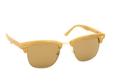 Сонцезахисні окуляри для чоловіків Dasoon Vision Коричневий (T3076 l-brown (ширина з оправою 13,5 см, висота з оправою 5 см, довжина дужки 14 см)